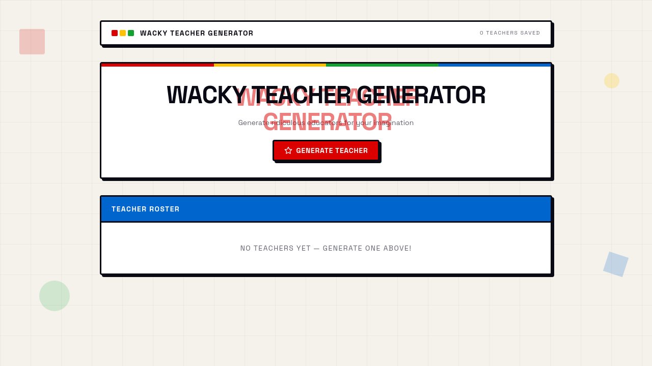 wacky-teacher-generator